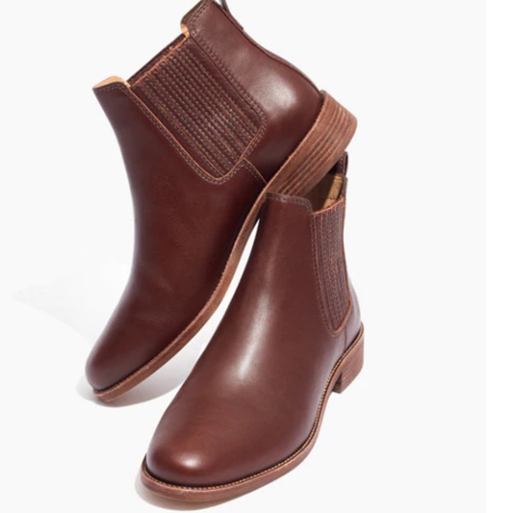 Madewell Shoes - Madewell Ainsley chelsea boots in saddle, 6.5